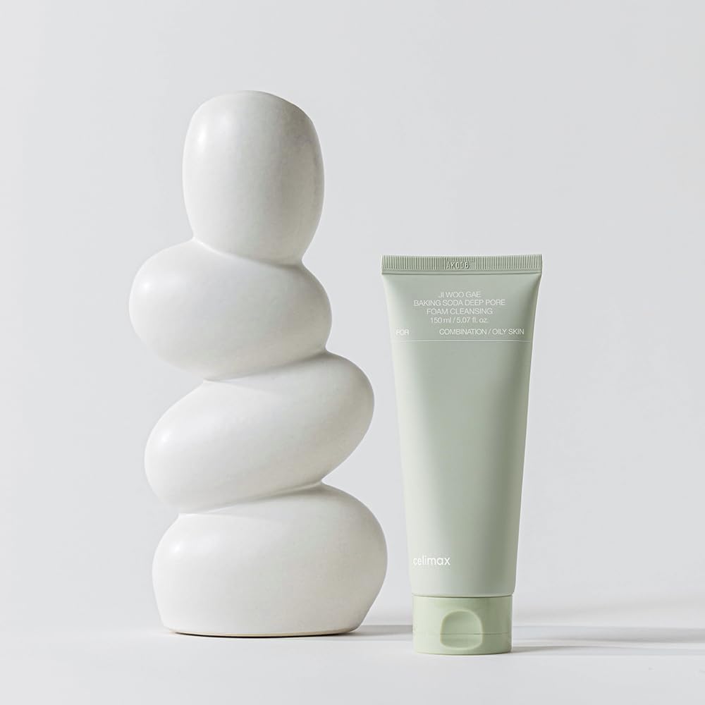 Ji Woo Gae Baking Soda Deep Pore Foam Cleansing - 150ml-Celimax-Noura Skincare