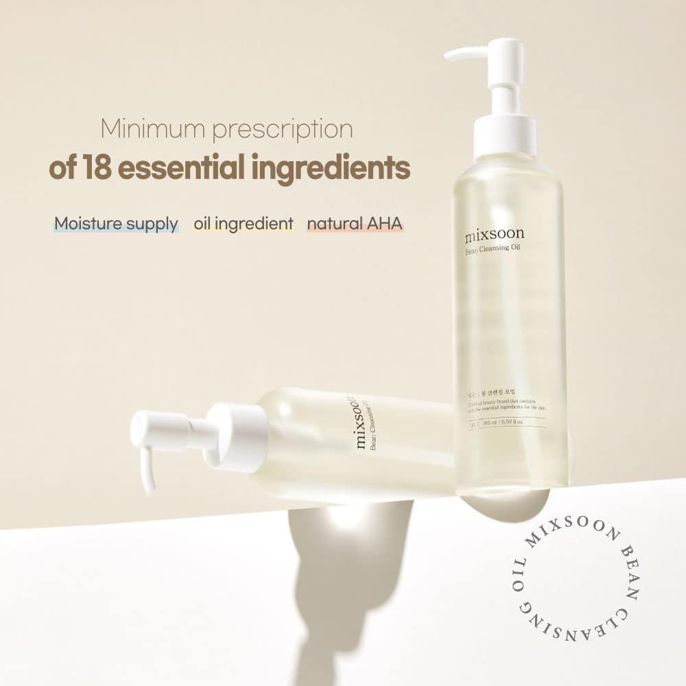 Bean Cleansing Oil - 195ml-mixsoon-Noura Skincare