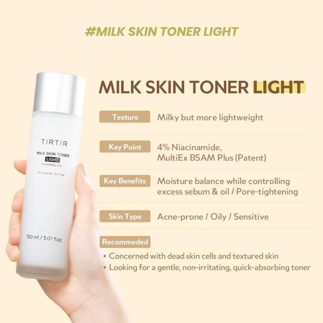 Milk Skin Toner - 150ml-TIRTIR-Noura Skincare