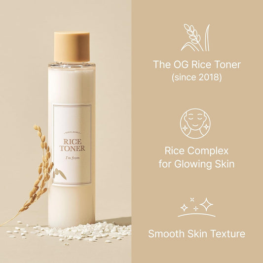 Rice Toner - 150ml-I'm From-Noura Skincare