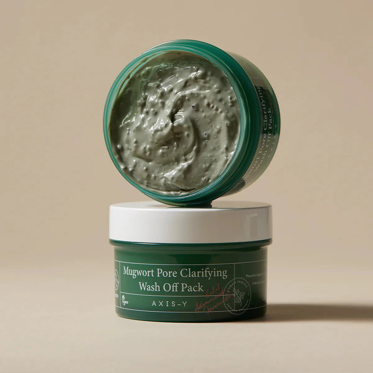 Mugwort Pore Clarifying Wash Off Pack - 100ml-AXIS-Y-Noura Skincare