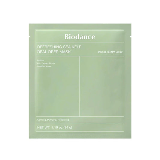 Refreshing Sea Kelp Real Deep Mask - 4 Masks-Biodance-Noura Skincare