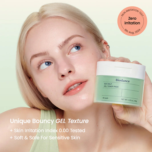 Sea Kelp Gel Toner Pads - 60 Pads-Biodance-Noura Skincare