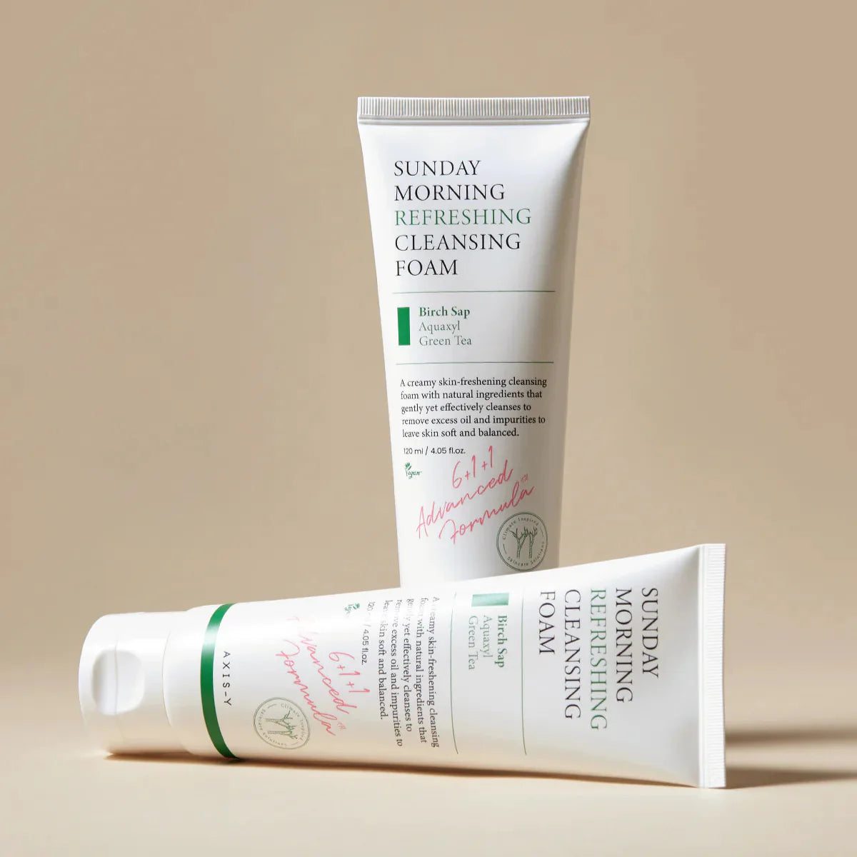 Sunday Morning Refreshing Cleansing Foam - 120ml-AXIS-Y-Noura Skincare
