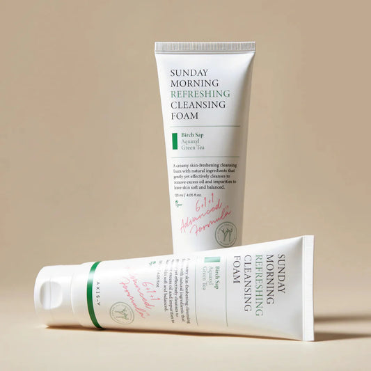 Sunday Morning Refreshing Cleansing Foam - 120ml-AXIS-Y-Noura Skincare