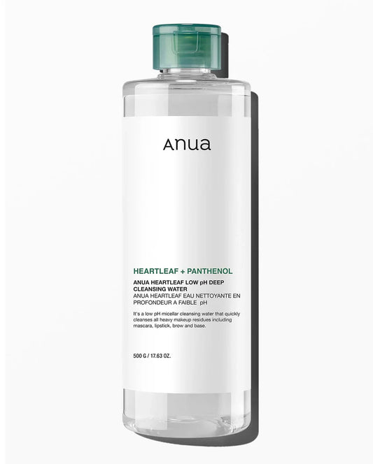 Heartleaf Low pH Deep Cleansing Water-ANUA-Noura Skincare