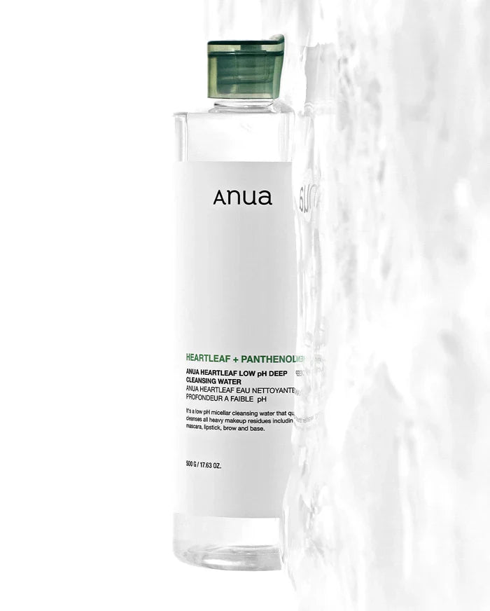 Heartleaf Low pH Deep Cleansing Water-ANUA-Noura Skincare