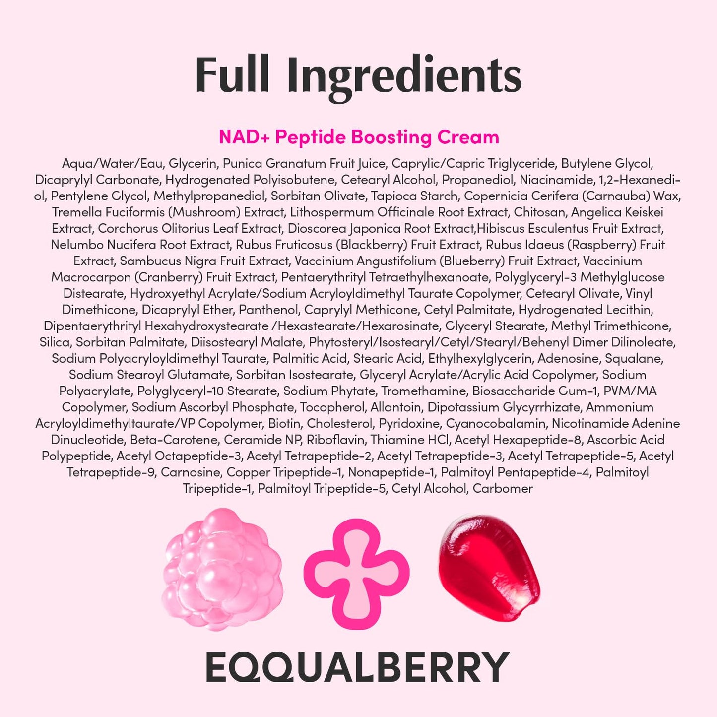 NAD+ Peptide Boosting Cream - 50ml