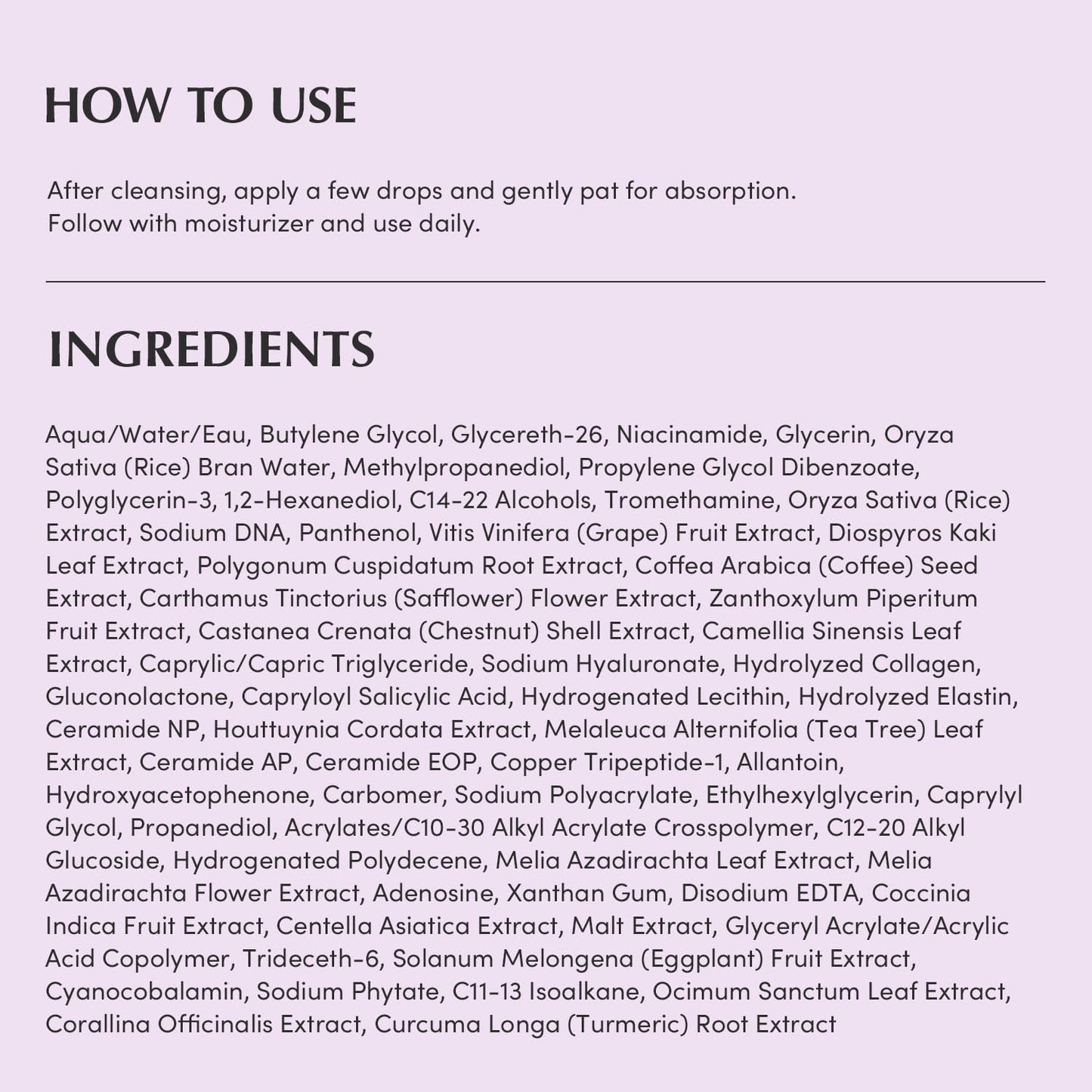 Purple PDRN Pore Minimizing Serum - 30ml