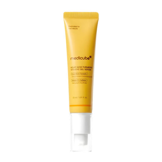 Medicube Kojic Acid Turmeric Vita Eye Gel Serum tube