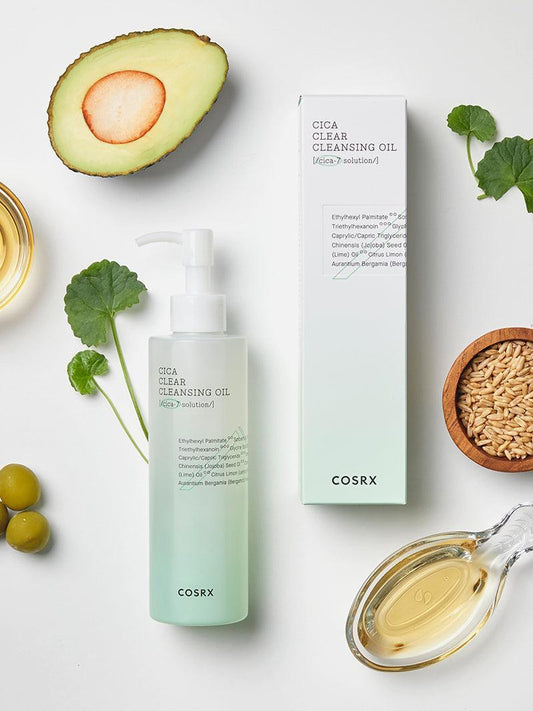 Pure Fit Cica Clear Cleansing Oil - 200ml-CosRX-Noura Skincare