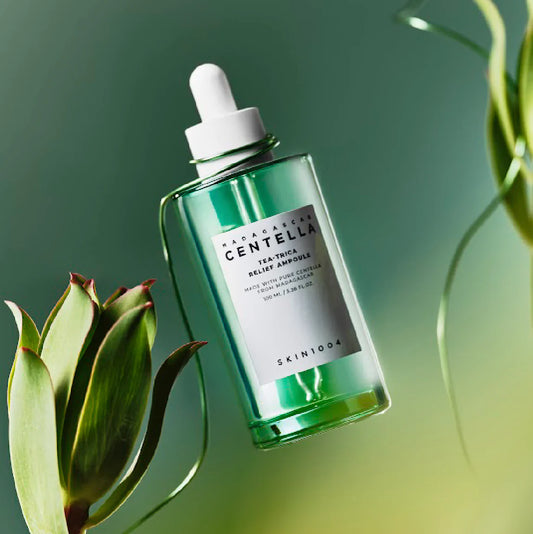Madagascar Centella Tea-Trica Relief Ampoule-SKIN1004-Noura Skincare