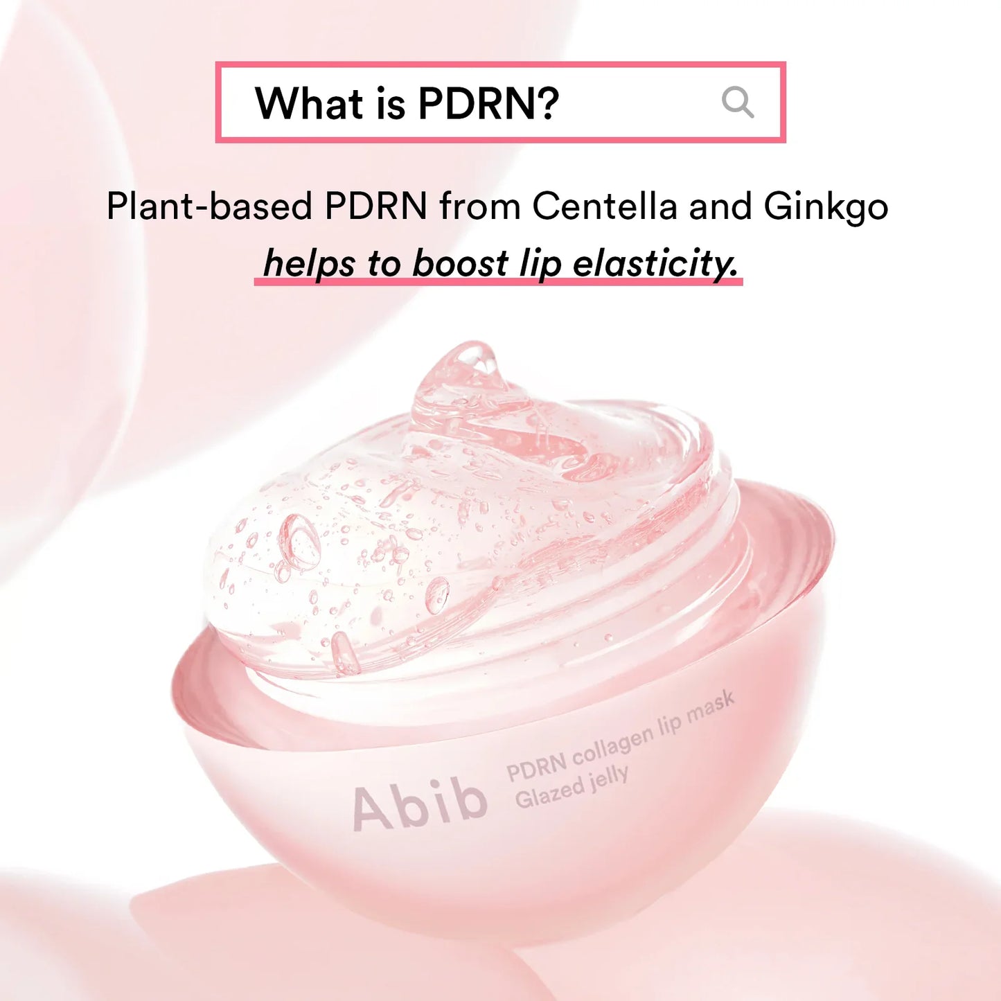 PDRN Collagen Lip Mask Glazed Jelly-Abib-Noura Skincare