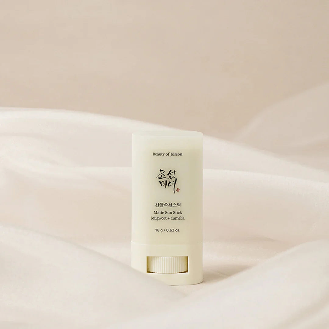 Matte Sun Stick: Mugwort + Camellia (SPF 50+ PA++++) - 18g-Beauty of Joseon-Noura Skincare