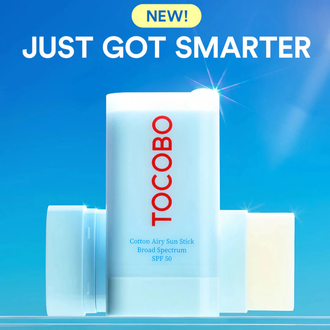 Cotton Airy Sun Stick - 19g-Tocobo-Noura Skincare