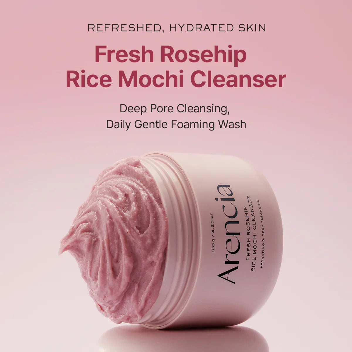 Fresh Rosehip Mochi Cleanser - 120g