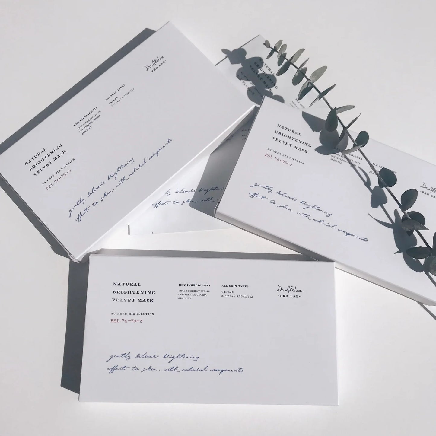 Natural Brightening Velvet Mask - 6pcs-Dr.Althea-Noura Skincare