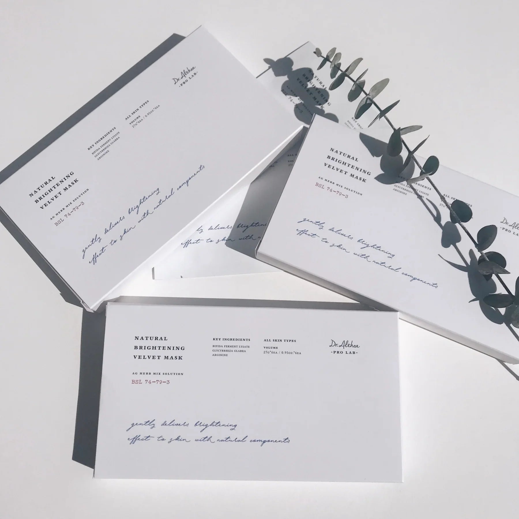 Natural Brightening Velvet Mask - 6pcs-Dr.Althea-Noura Skincare