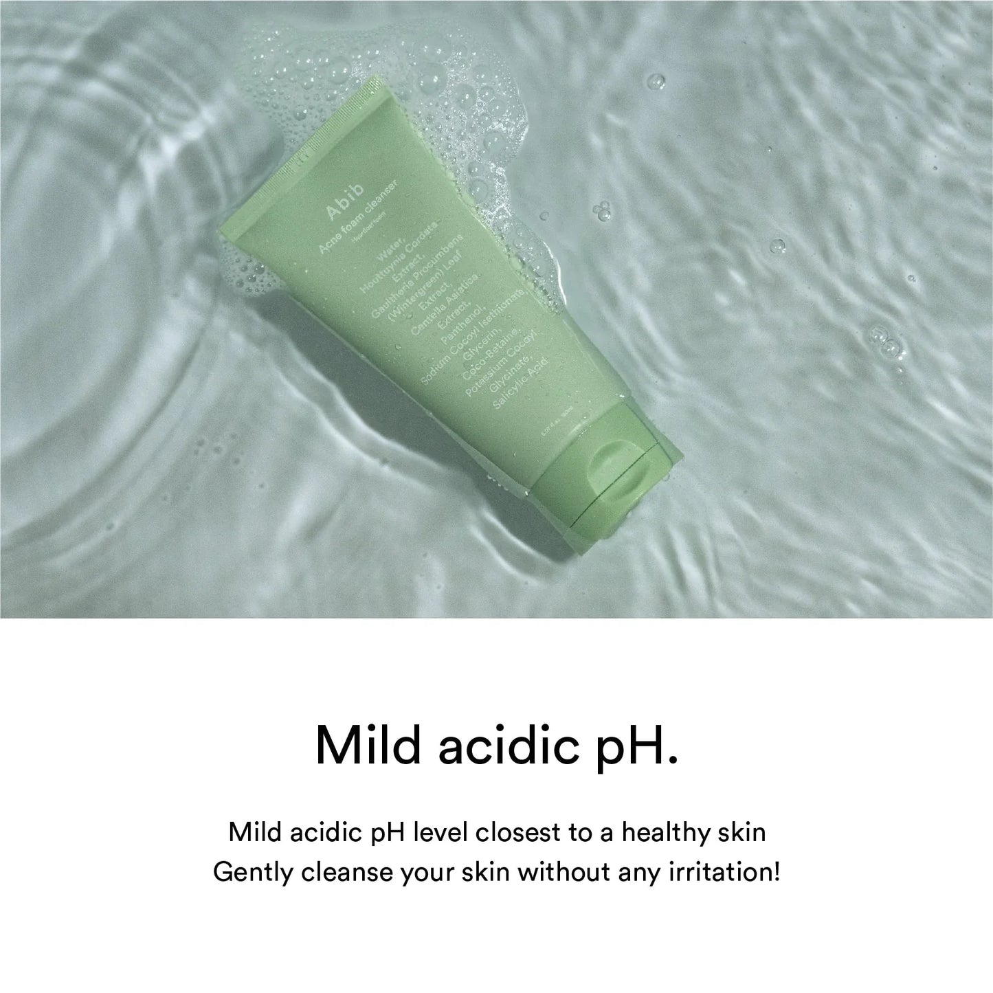 Heartleaf Acne Foam Cleanser - 150ml-Abib-Noura Skincare