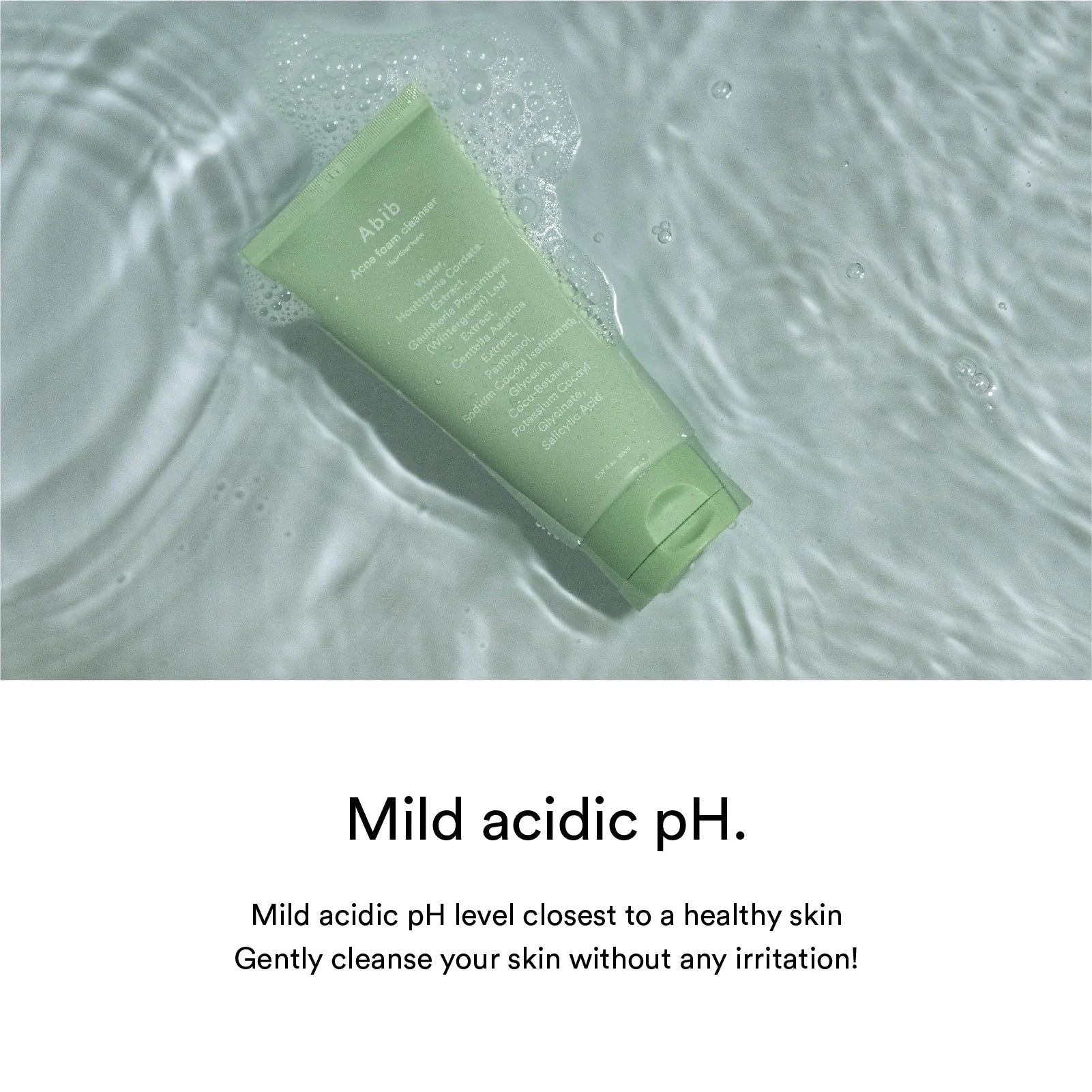 Heartleaf Acne Foam Cleanser - 150ml-Abib-Noura Skincare