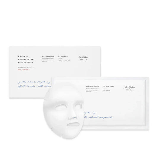 Natural Brightening Velvet Mask - 6pcs
