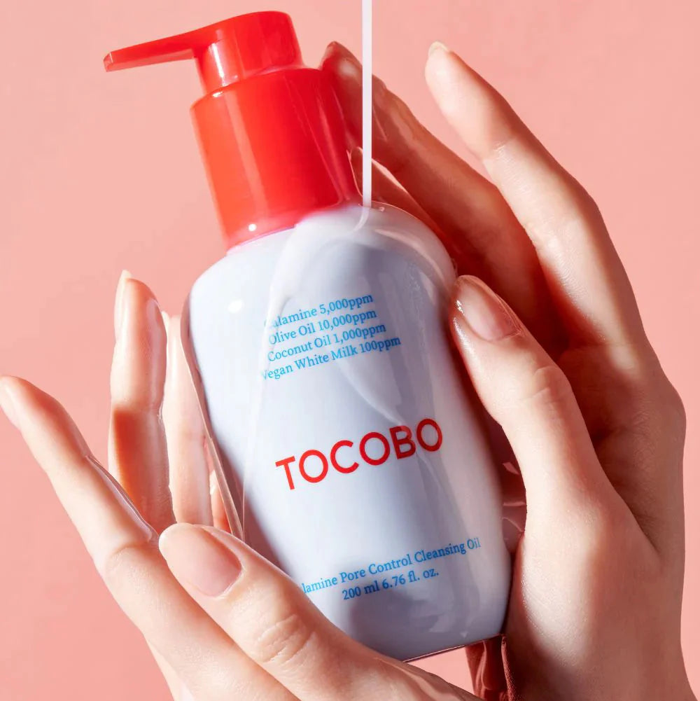 Calamine Pore Control Cleansing Oil - 200ml-Tocobo-Noura Skincare
