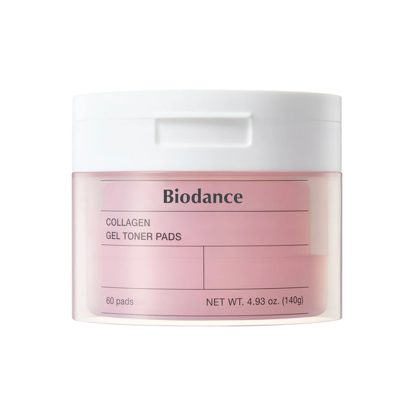 Collagen Gel Toner Pads - 60 Pads-Biodance-Noura Skincare