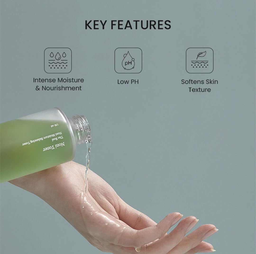 The Real Noni Moisture Balancing Toner - 150ml-Celimax-Noura Skincare