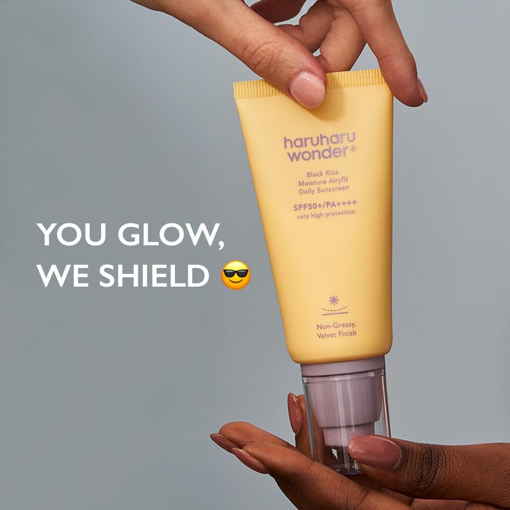 Black Rice Moisture Airyfit Daily Sunscreen - 50ml-haruharu wonder-Noura Skincare