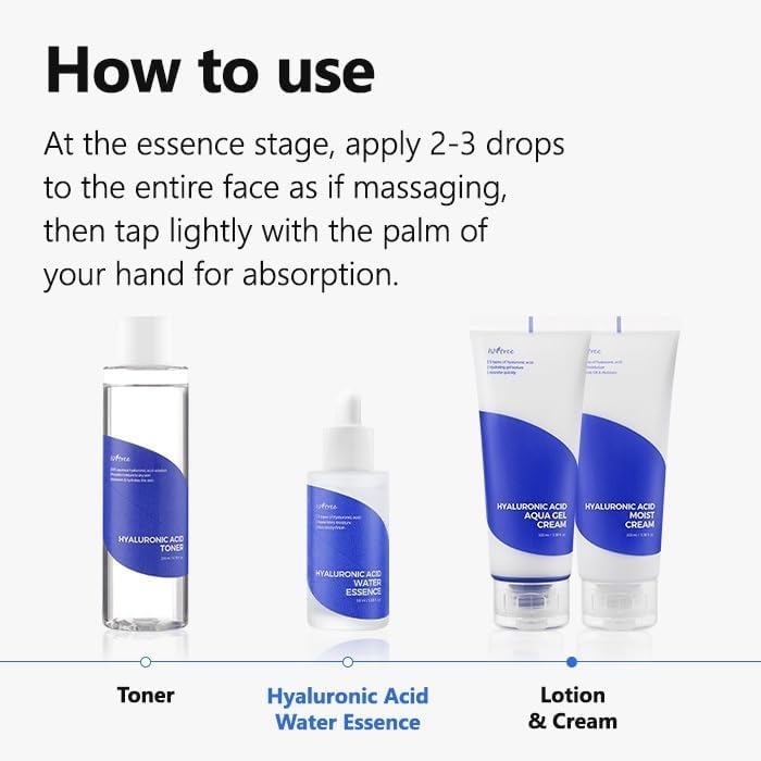 Hyaluronic Acid Water Essence - 50ml-Isntree-Noura Skincare