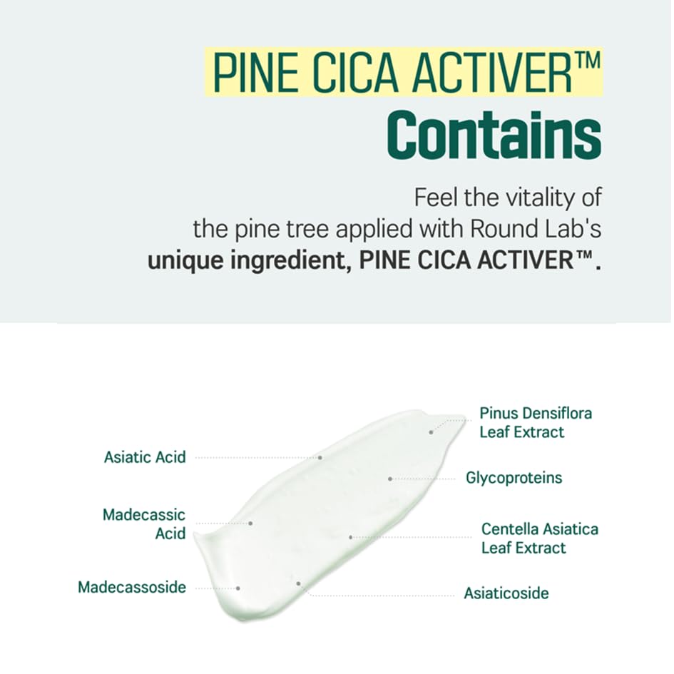 Pine Calming Cica Cleanser - 150ml-Round Lab-Noura Skincare