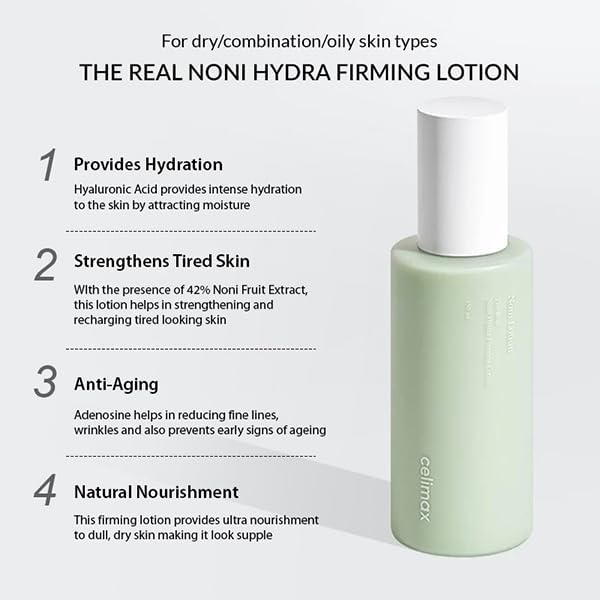 The Real Noni Hydra Firming Lotion - 150ml-Celimax-Noura Skincare
