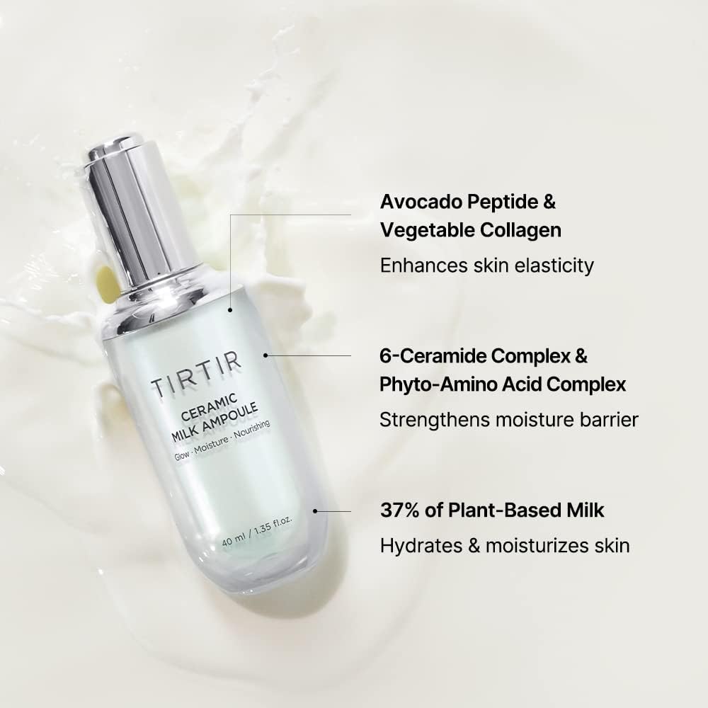 Ceramic Milk Ampoule - 40ml-TIRTIR-Noura Skincare
