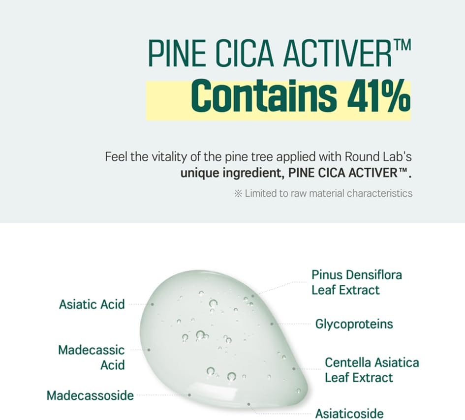 Pine Calming Cica Toner - 250ml-Round Lab-Noura Skincare
