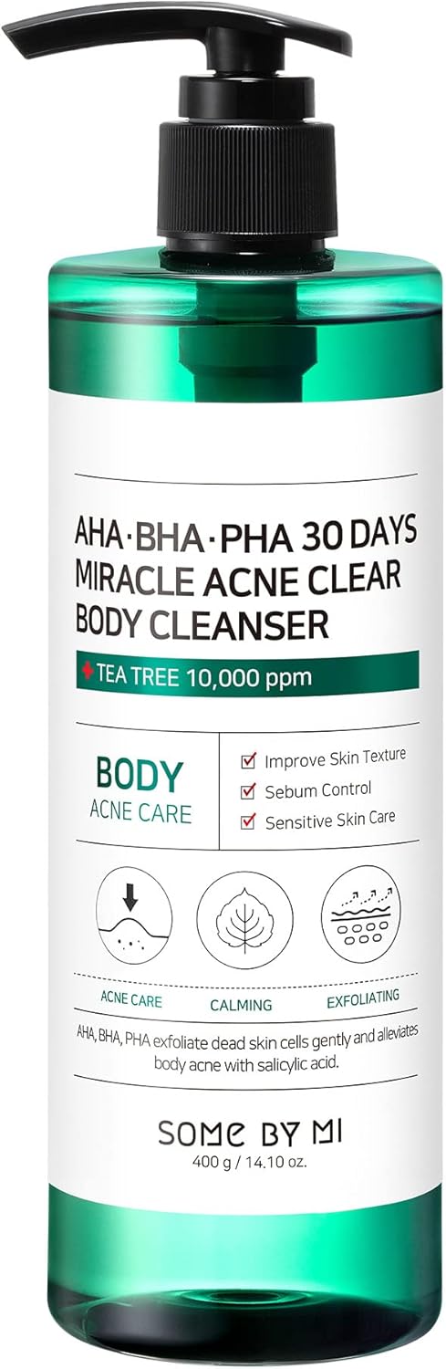 AHA BHA PHA 30 DAYS Miracle Acne Clear Body Cleanser - 400g-SOME BY MI-Noura Skincare
