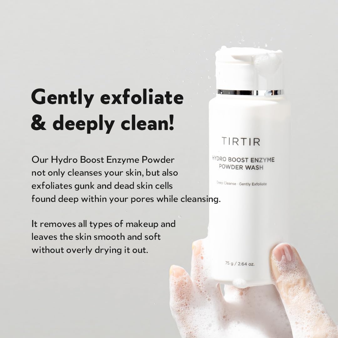 Hydro Boost Enzyme Powder Wash - 75g-TIRTIR-Noura Skincare