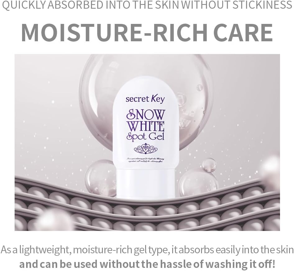 Snow White Spot Gel - 65g-Secret Key-Noura Skincare