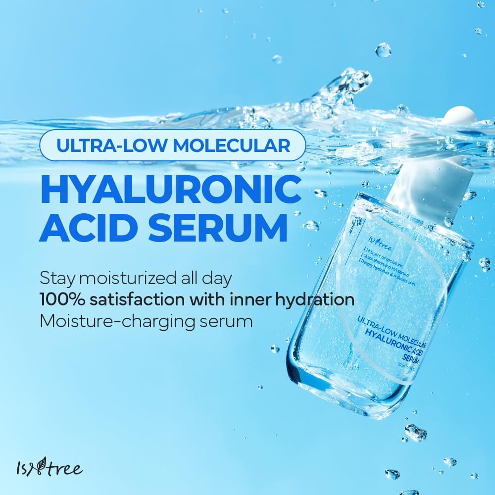 Ultra-Low Molecular Hyaluronic Acid Serum - 50ml-Isntree-Noura Skincare