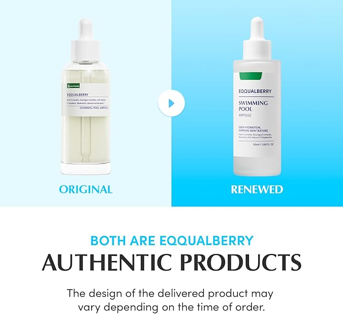 Swimming Pool Ampoule - 50ml-EQQUALBERRY-Noura Skincare