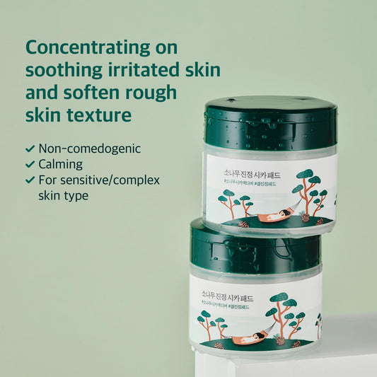 Pine Calming Cica Pad-Round Lab-Noura Skincare