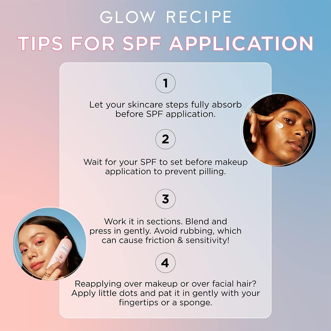 Watermelon Glow Niacinamide Sunscreen SPF 50 - 50ml-Glow Recipe-Noura Skincare
