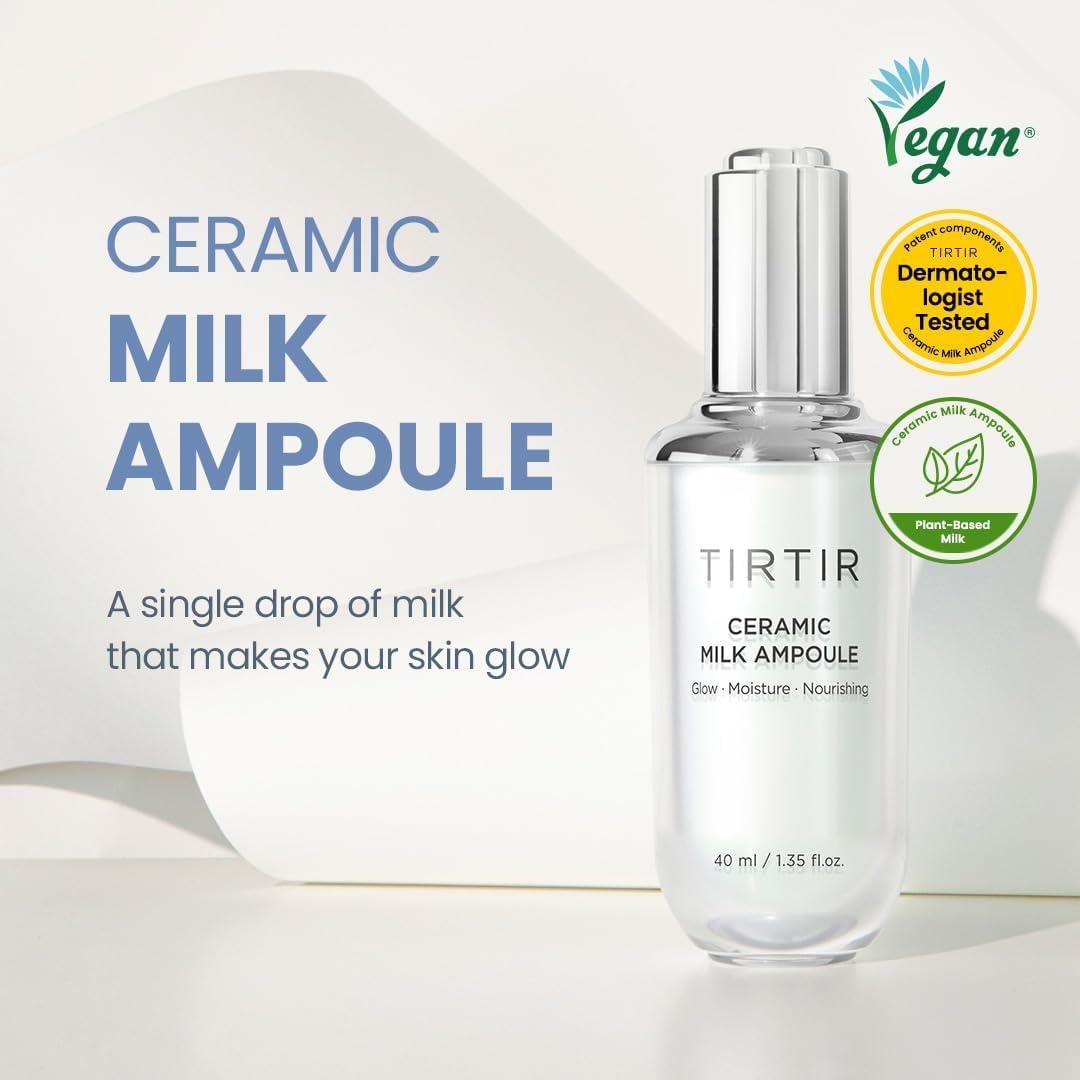 Ceramic Milk Ampoule - 40ml-TIRTIR-Noura Skincare