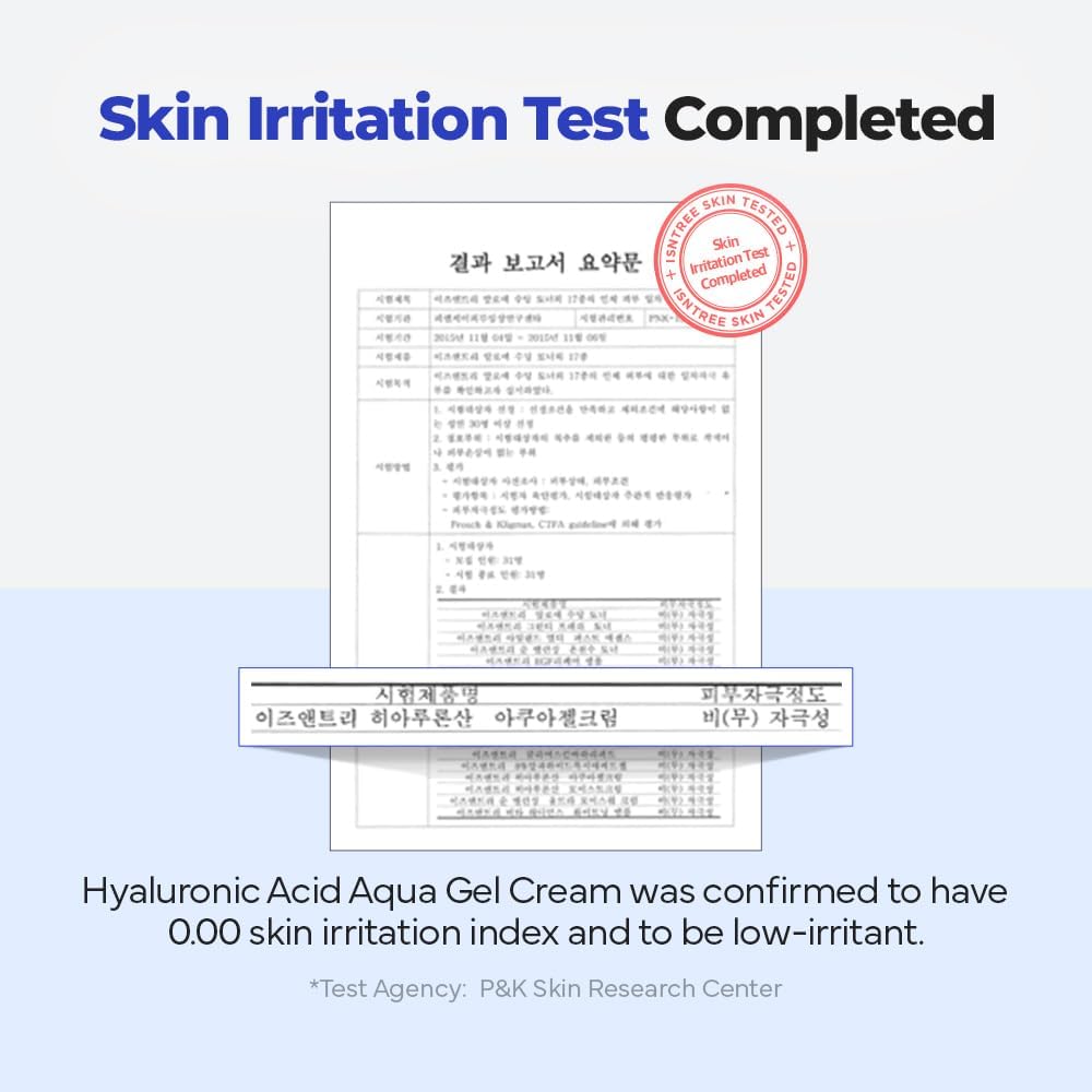 Hyaluronic Acid Aqua Gel Cream - 100ml-Isntree-Noura Skincare