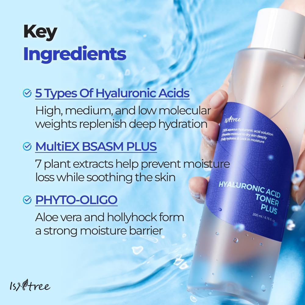 Hyaluronic Acid Toner Plus - 200ml-Isntree-Noura Skincare