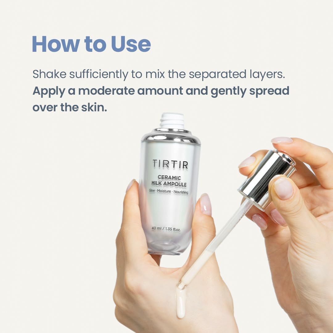 Ceramic Milk Ampoule - 40ml-TIRTIR-Noura Skincare