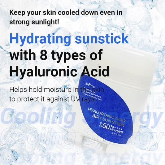 Hyaluronic Acid Airy Sun Stick SPF 50+ - 22g-Isntree-Noura Skincare