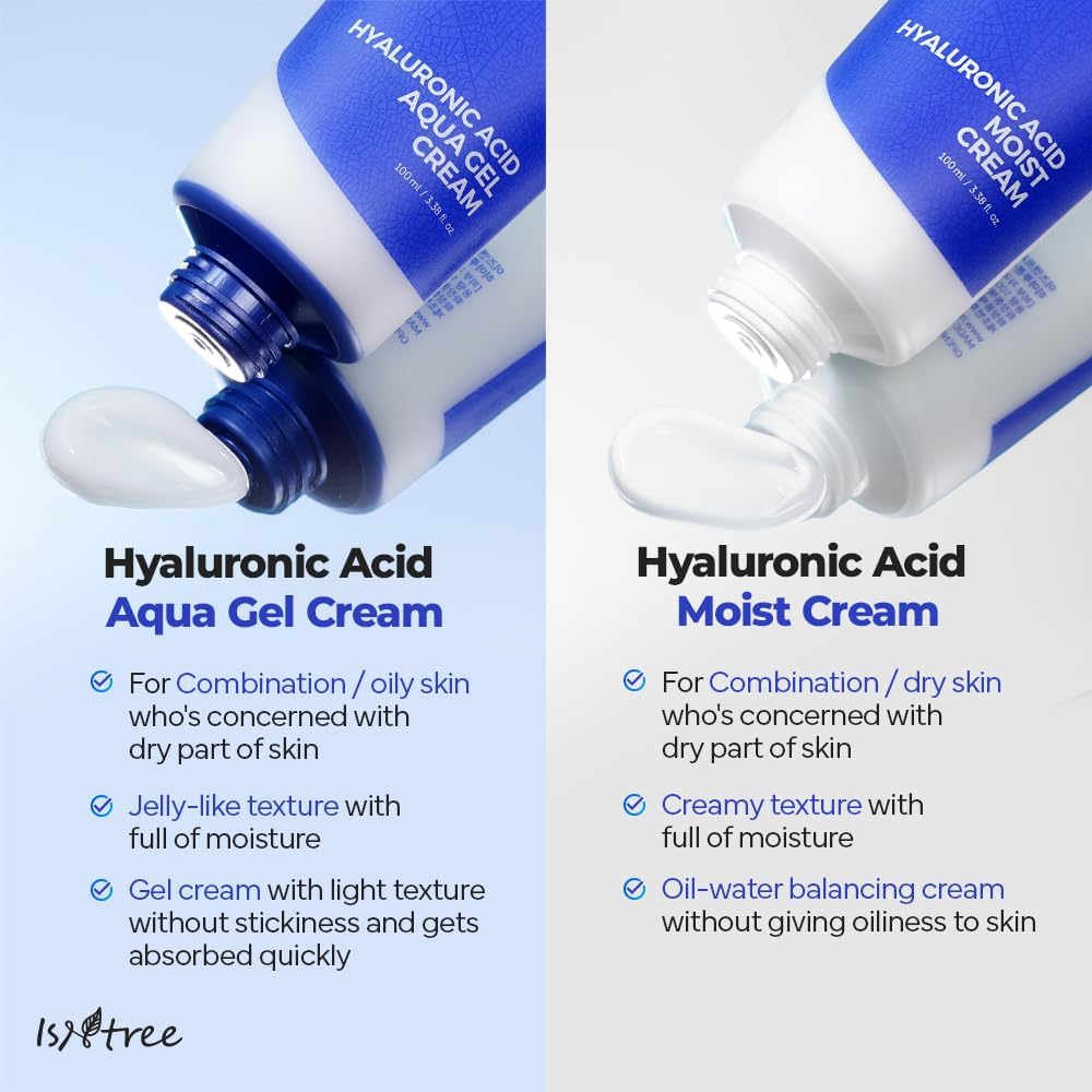 Hyaluronic Acid Aqua Gel Cream - 100ml-Isntree-Noura Skincare