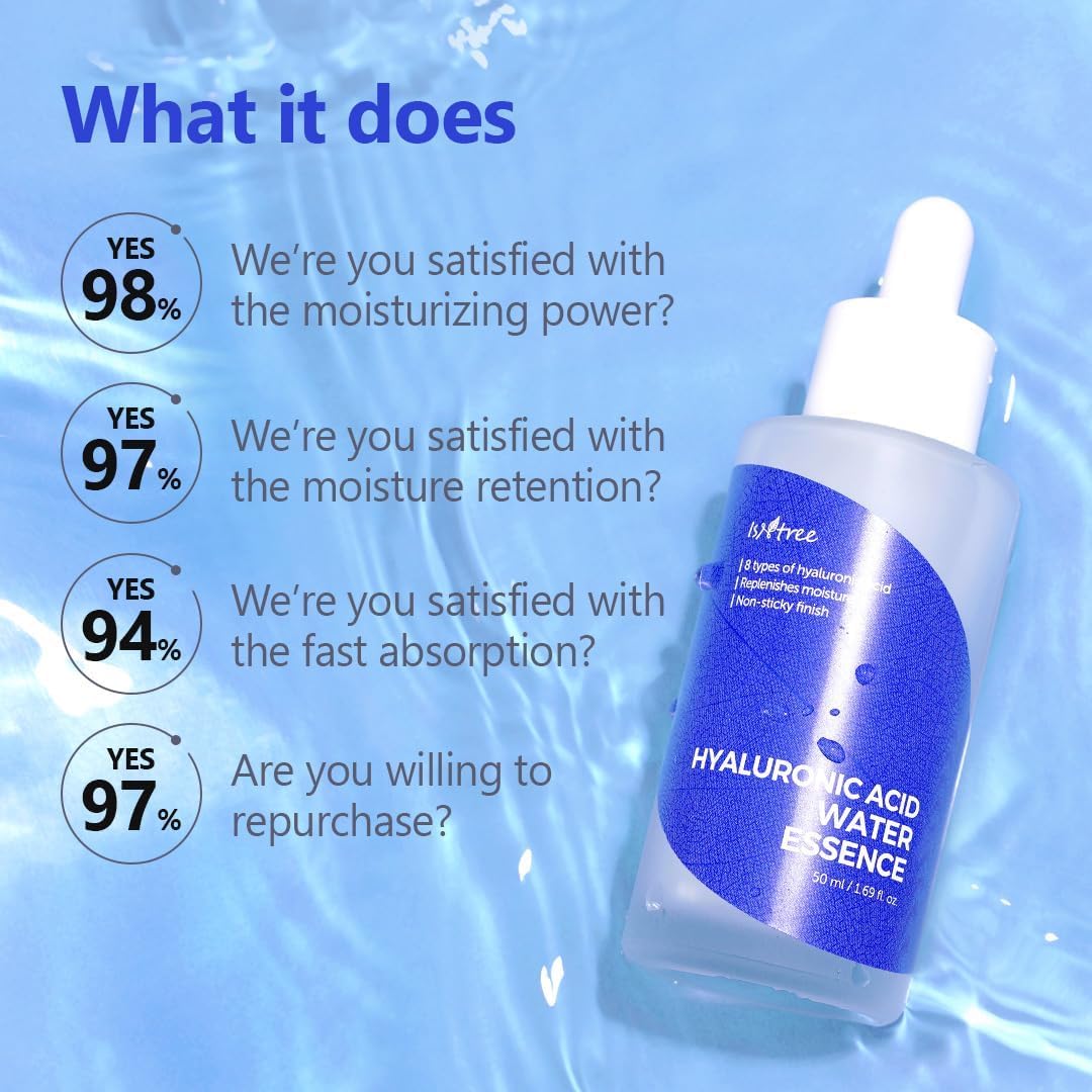 Hyaluronic Acid Water Essence - 50ml-Isntree-Noura Skincare