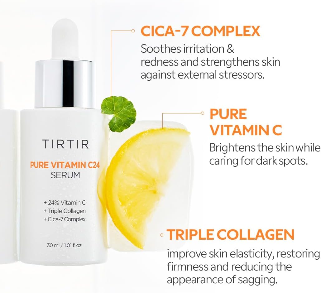 Pure Vitamin C 24% Serum - 30ml-TIRTIR-Noura Skincare