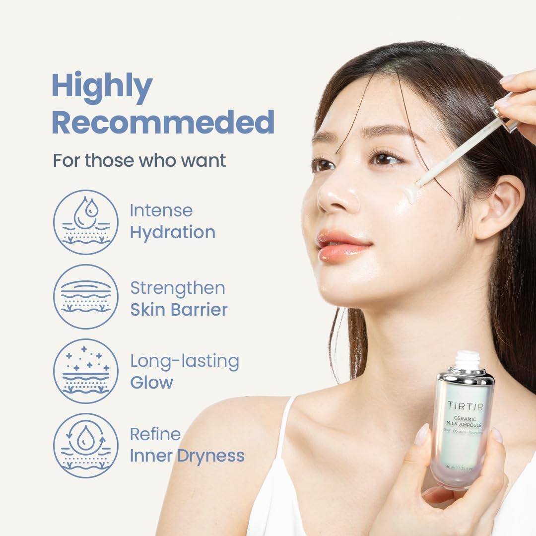 Ceramic Milk Ampoule - 40ml-TIRTIR-Noura Skincare